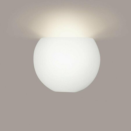 A19 LIGHTING Bonaire E26 Base Dimmable LED Wall Sconce, Bisque 1601-1LEDE26